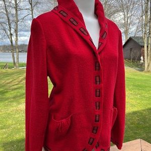 Coldwater Creek precious wool jacket XL